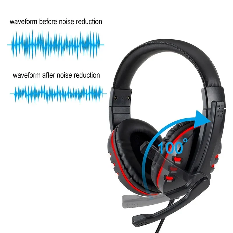 Esports Gaming Station - 3.5mm Wired Gaming Headphones Game Headset