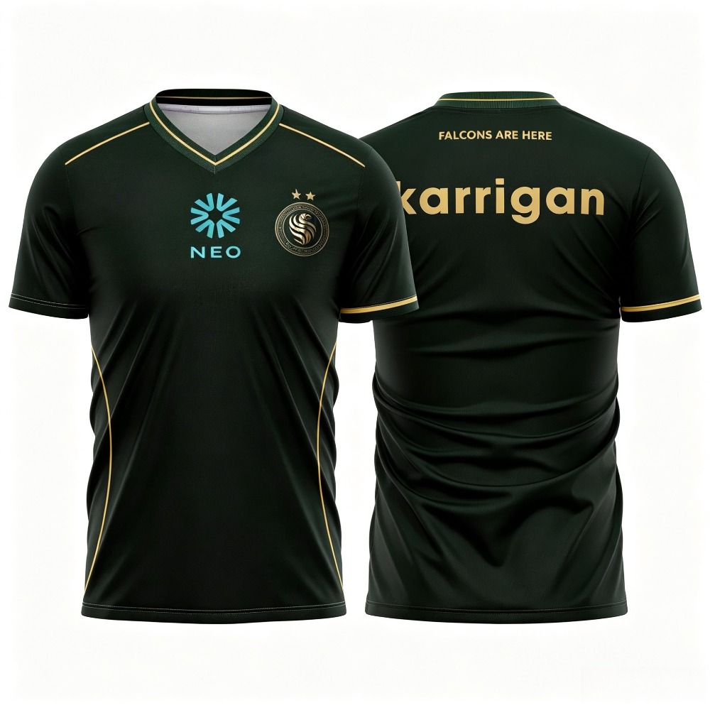 Team Falcons 2026 Training Uni - Custom Esports Gaming Jersey recension och pris