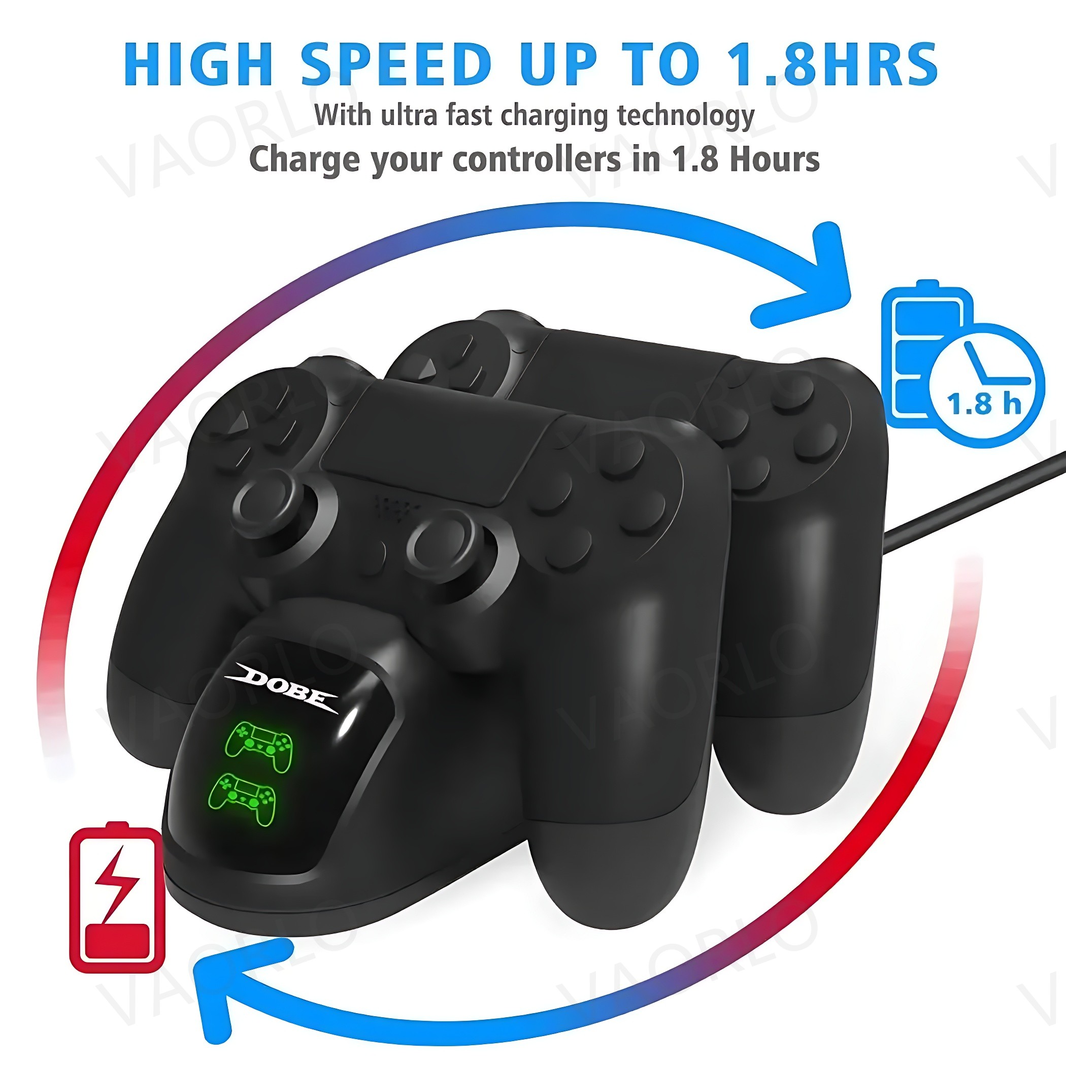 New PS4 Charging Station Wirel - Esports Gaming Station recension och pris
