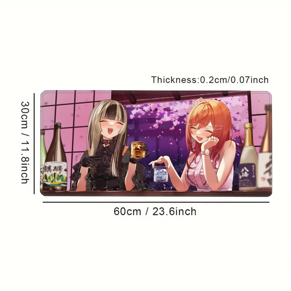 Anime Girl Desk Mat Juufuutei  - Esports Gaming Cabinet recension och pris