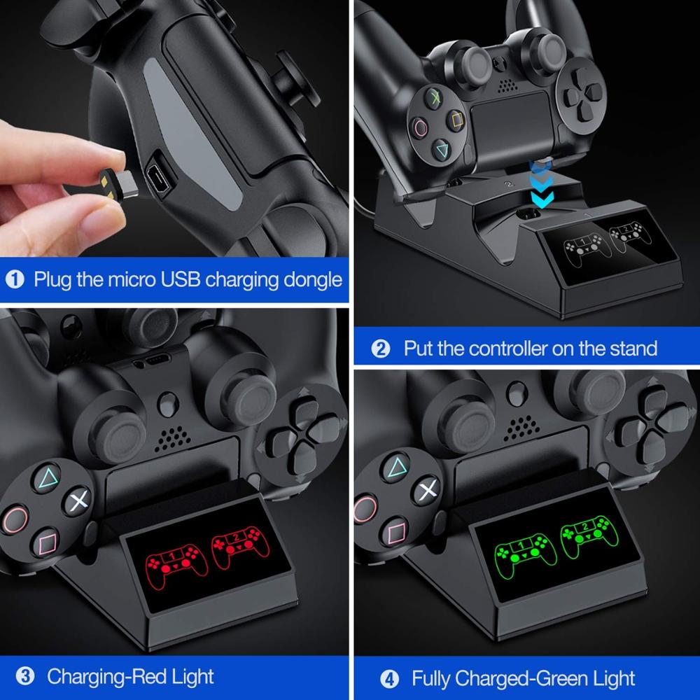 PS4 Controller Charger Chargin - Esports Gaming Station recension och pris