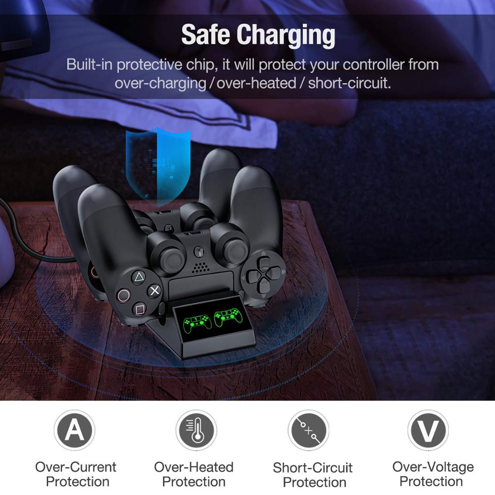 PS4 Controller Charger Chargin - Esports Gaming Station recension och pris