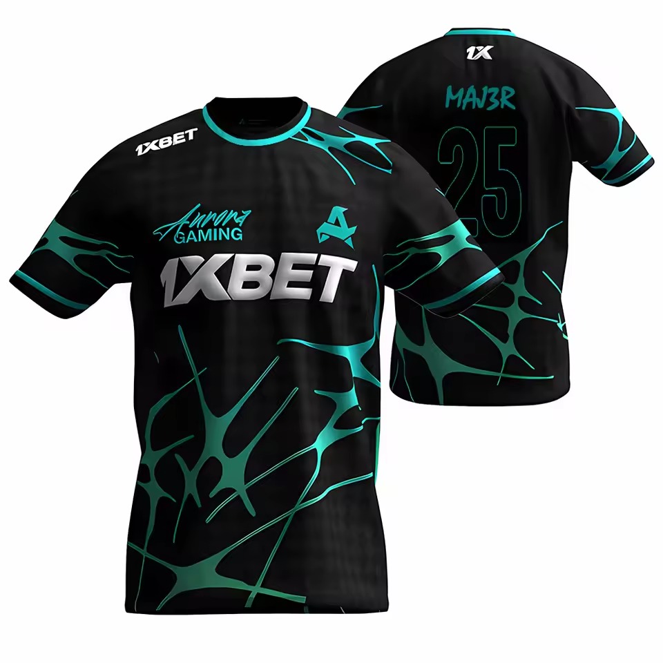 Aurora Gaming E-sports Club Ne - Custom Esports Gaming Jersey recension och pris